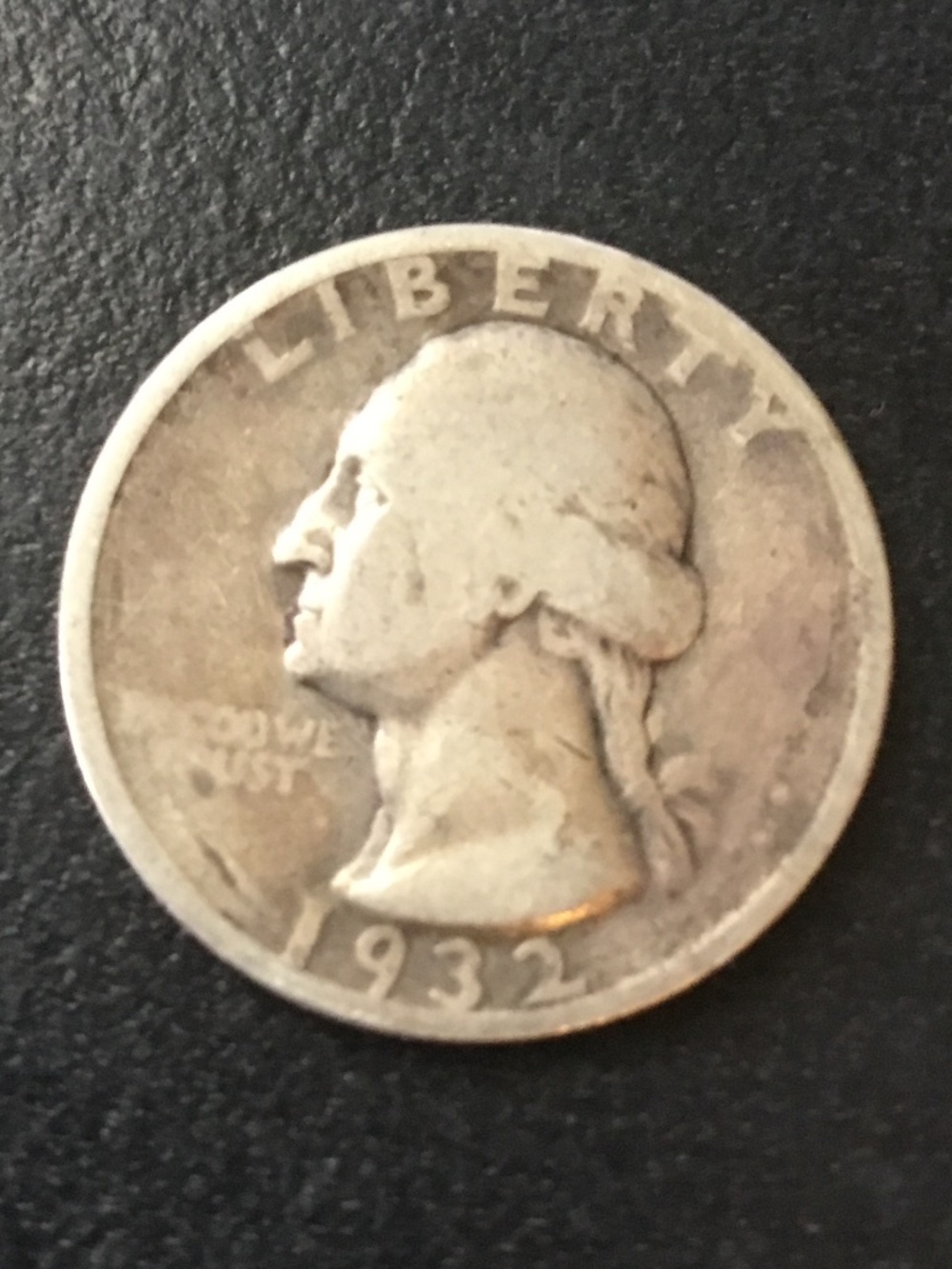 1932 P silver Quarter ==90% silver==First year of Quater==We love offers==
